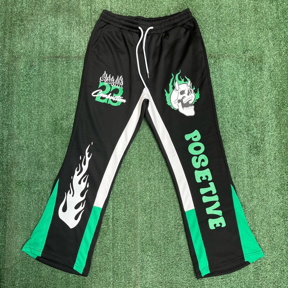 Flared sweatpants